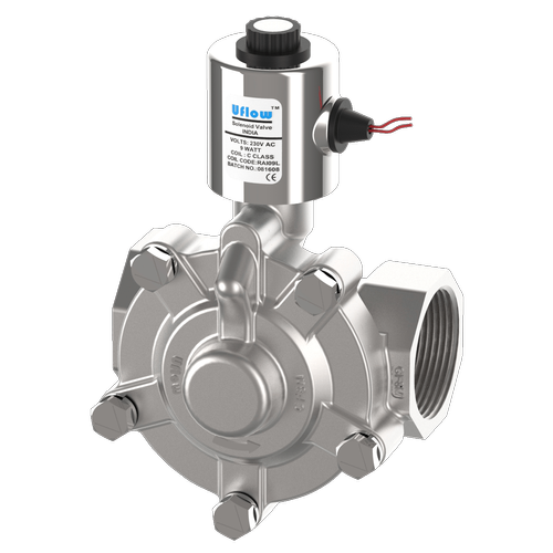Uflow Stainless Steel 1 inch Diaphragm Solenoid Valves Vol T-5_0