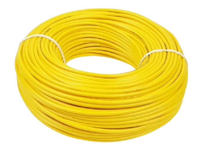 TRENDY 1.5 sqmm Multistrand FR Electric Wire Yellow 90 m_0