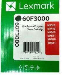 Lexmark 60F3000 Black Ink Cartridges_0