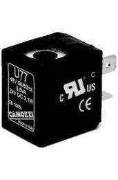 24 DC DC C-frame Solenoid Coil Plastic Molded_0