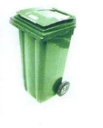 Nilkamal Wheeled Bins Green 120 L Plastic_0
