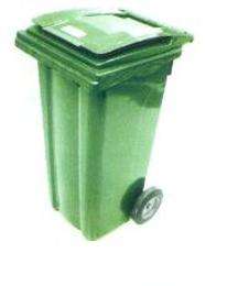 Nilkamal Wheeled Bins Green 240 L Plastic_0