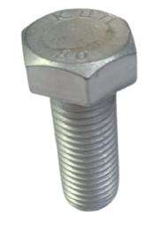 KUN M8 x 20 Hex Head Screw Stainless Steel Dico / Natural DIN - 933_0