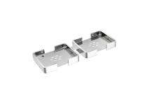 Rectangular Stainless steel Soap Dish_0