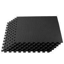 KAMPUN Floor Mats Foam Based Protection Sheet Polymer 1000 x 2000 mm Black_0