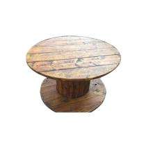 Hard Wood Hand Operated Cable Reeling Drum_0