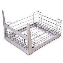 Stainless Steel Rectangular Grain Basket Kitchen Storage Organiser_0