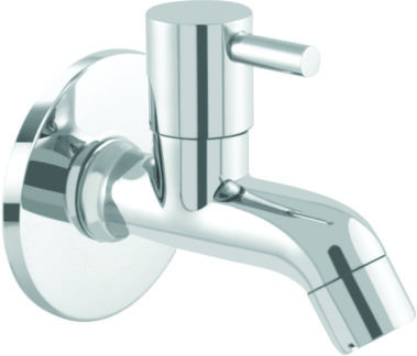 Bright Chrome Finish Bib Cock Faucet Prime PR01_0