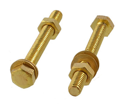Zenith 2 - 20 mm Brass Hexagon Head Bolts 100 mm_0