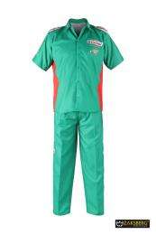 ZAKSBERG 50 - 500 gsm Polyester Twill Workwear Male Half Sleeve Uniform Jacket_0