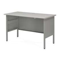 Workstation Office Tables Grey Pre Laminated Particle Board_0