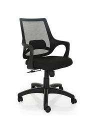 Revolving Black 390 x 510 x 900 mm Nylon Office Chairs_0