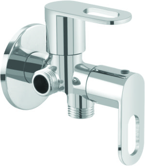 Bright Chrome Finish 2 in 1 Angle Cock Faucet Ornamix OR06_0