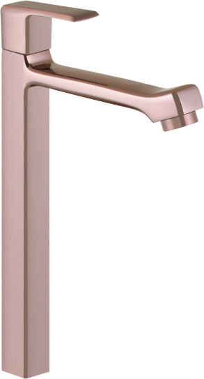 Bright Chrome Finish High Neck Pillar Cock Faucet Silver SL16_0