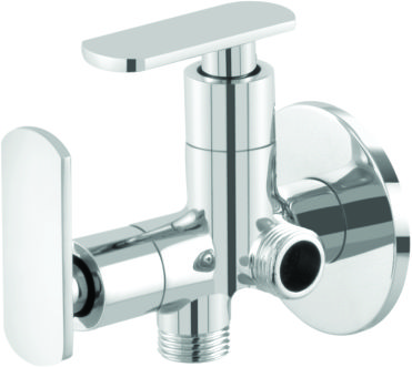 Bright Chrome Finish 2 in 1 Angle Cock Faucet Antique AT06_0