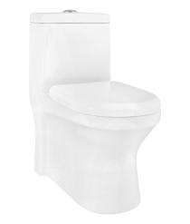Parryware EWC with Seat Cover and Flush Single Piece Suite Floor_0