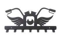 Key Stands Mild Steel 271x110 mm 7 Hooks Black_0
