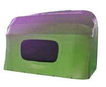 S N RE Compact Rexine Three Wheeler Hood_0