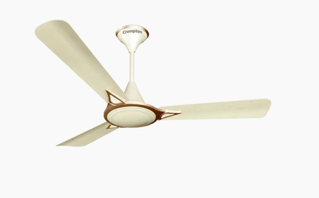 Crompton Standard 900 mm 3 Blades 56 W Silky Silver Ceiling Fans_0