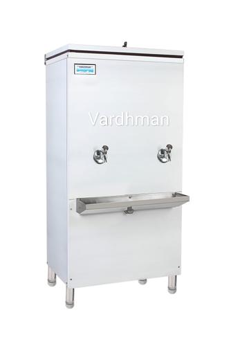 VARDHMAN 80 Litres Water Cooler 2 Faucets White_0