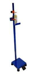 Floor Mounted Foot Operated Sanitizer Dispenser_0
