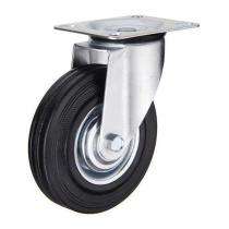 Swivel Black Rubber Caster 50kg_0