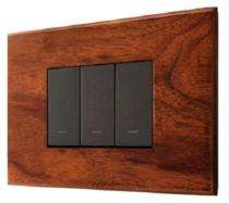 L&T Englaze Shadow Black 6 A Electrical Switches_0