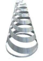 100 mm Coil Spring Stainless Steel 10 mm_0
