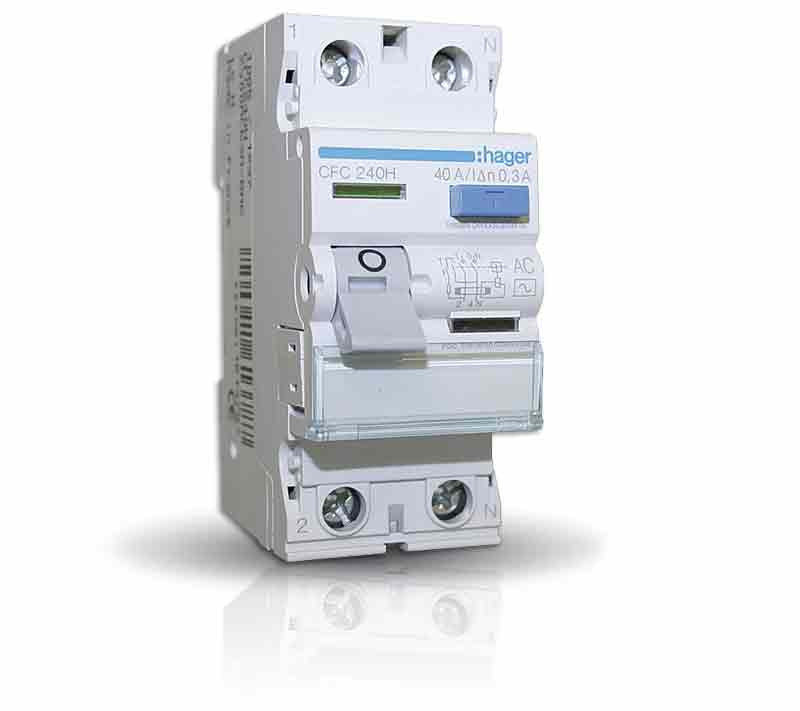 Hager CE240Y 40 A Double Pole 100 mA RCCB_2