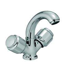 AGMECO Chrome Plated Central Hole Basin Mixer Faucet DX 00111_0