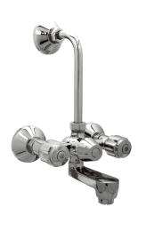 AGMECO Chrome Plated 2 in 1 Wall Mixer Faucet DX 00214_0