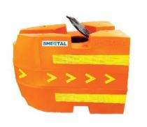 SHEETAL Plastic Traffic Road Barrier Primo_0