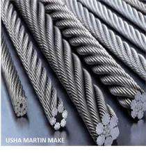 USHA MARTIN 6 - 100 mm Steel Wire Rope 6 x 19 Upto 2160 N/mm2 50 m_0