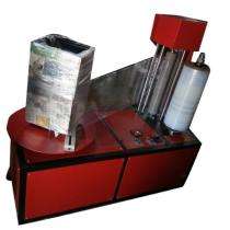 Box Stretch Wrapping Semi Automatic 750 W 0 - 5 box/min Packaging Machine_0