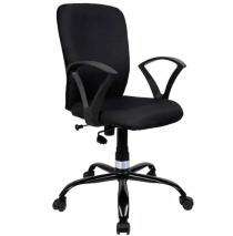 Home Texa Revolving Black 930 x 480 x 510 mm Fabric Office Chairs_0