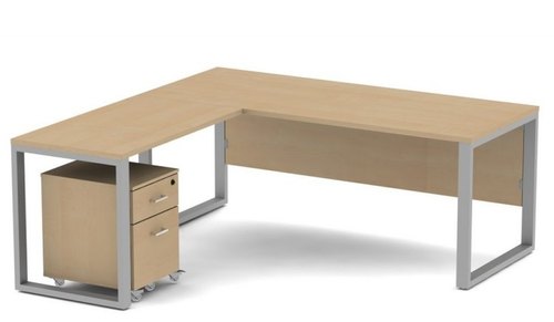 Executive Office Tables Light Brown Wooden_0
