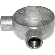Javeri Sales 20 mm Surface, Wall Mounted 2 Way Angle Junction Boxes_0