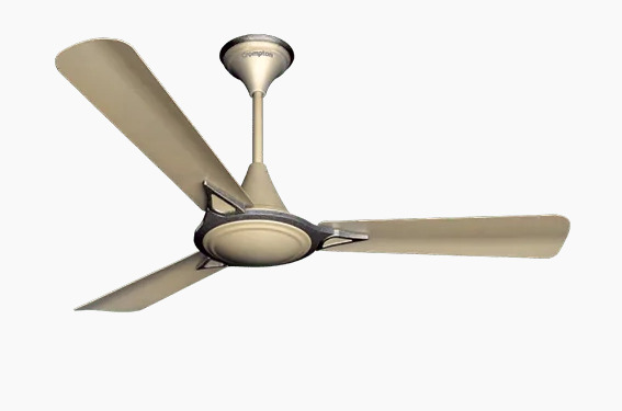 Crompton Standard 900 mm 3 Blades 56 W Antique Beige Ceiling Fans_0