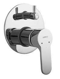 AGMECO Chrome Plated Exposed Parts Kit Faucet OBP00228_0