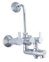 AGMECO Chrome Plated 3 in 1 Wall Mixer Faucet OBP00216_0