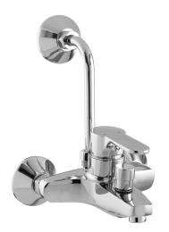 AGMECO Chrome Plated Single Lever Wall Mixer Faucet OBP00514_0