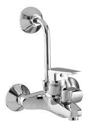 AGMECO Chrome Plated Single Lever Wall Mixer Faucet KL-00514_0