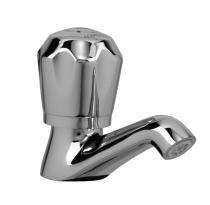 AGMECO Chrome Plated Pillar Tap Faucet CR 0101E_0