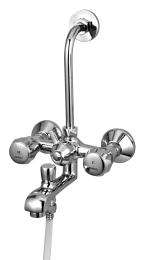 AGMECO Chrome Plated 3 in 1 Wall Mixer Faucet CR-00216_0