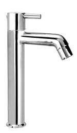AGMECO Chrome Plated Long Body Pillar Tap Faucet PT 00102_0