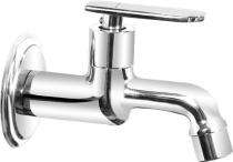 HIRAN Chrome Plated Long Body Bib Cock Faucet F01_0