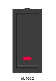 PENITE AL 1002 Black 6 A Electrical Switches_0