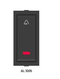 PENITE AL 1005 Black 6 A Electrical Switches_0