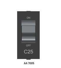PENITE AA7005 Single Pole 25 A C MCB_0