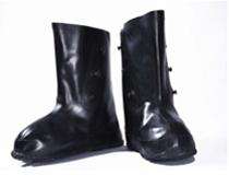 Butyl Rubber Plain Toe Safety Shoes Black_0